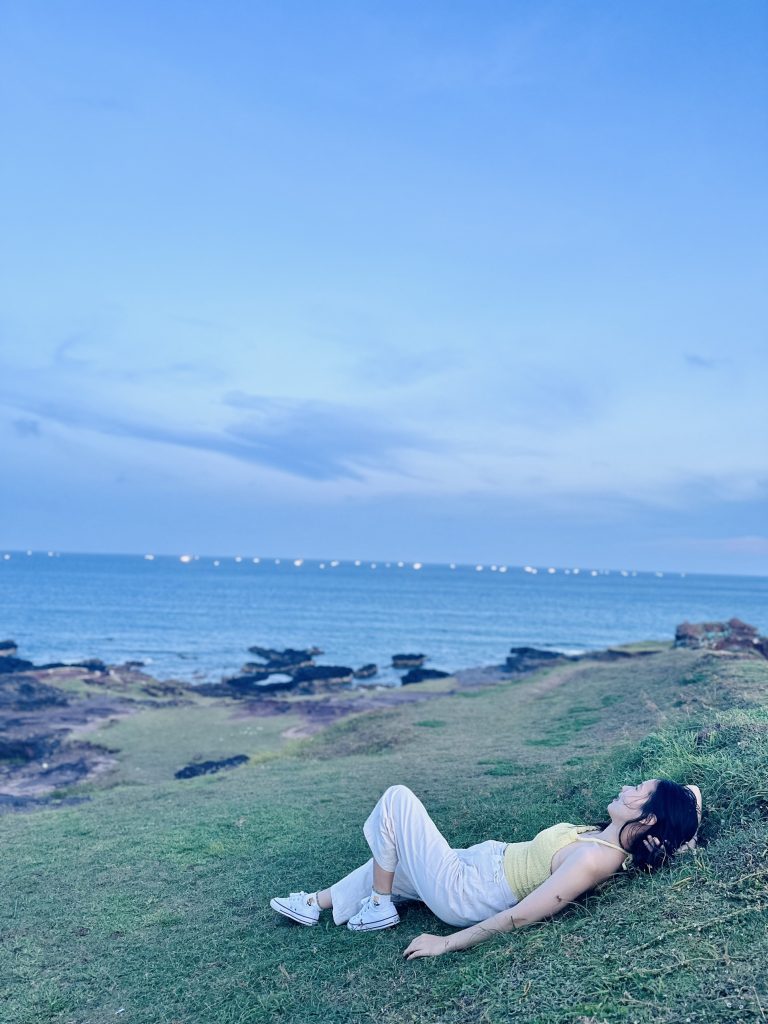 Dốc phượt đảo Phú Quý lúc chạng vạng