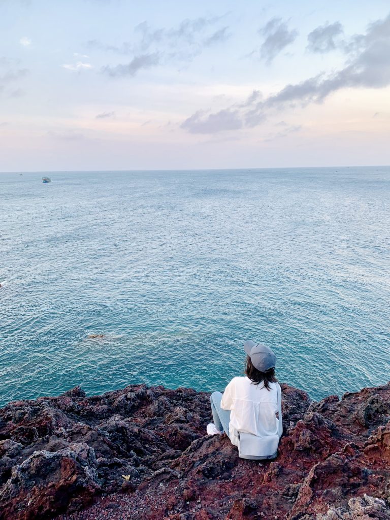 Góc chill ở Ghềnh hang