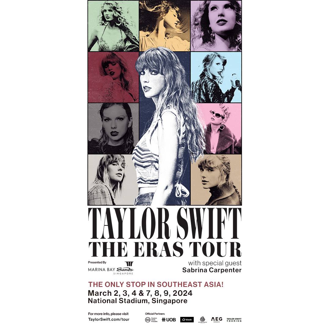 Hình đại diện Trải nghiệm khi đến Du lịch Singapore xem Taylor Swift