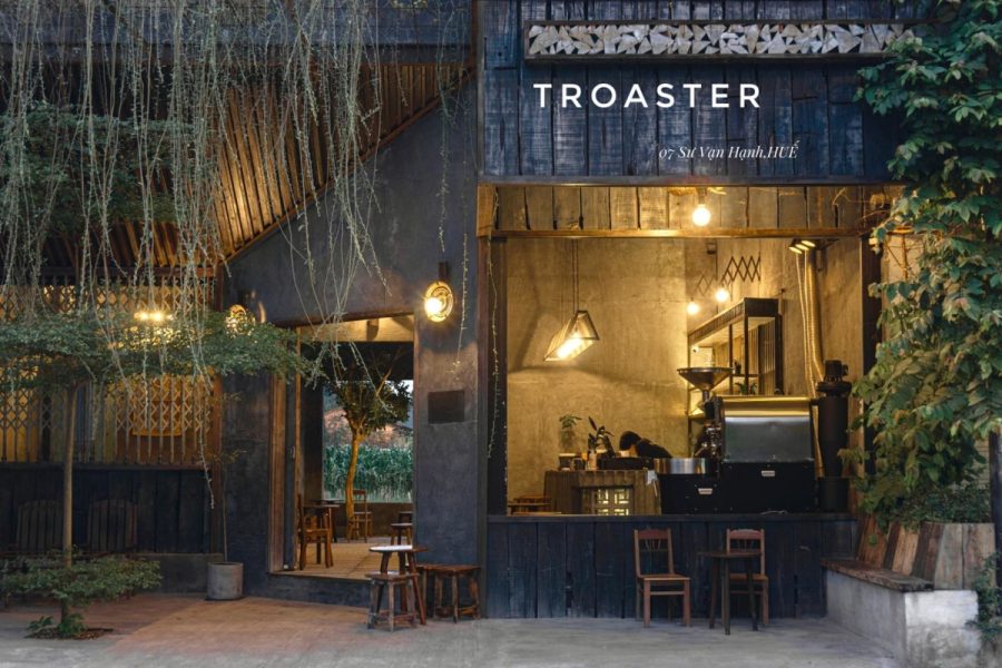 T Roaster là quán cà phê ở Huế được giới trẻ ưa chuộng